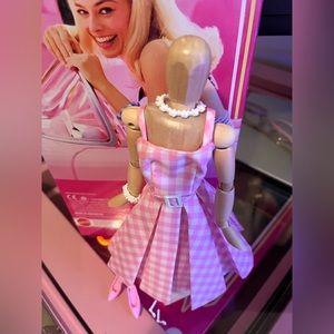 Barbie Gingham dress doll accessories